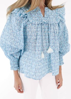 Don't Be Blue Top - Blue