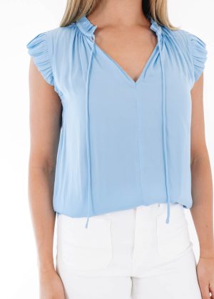 Skies Above Top - Blue